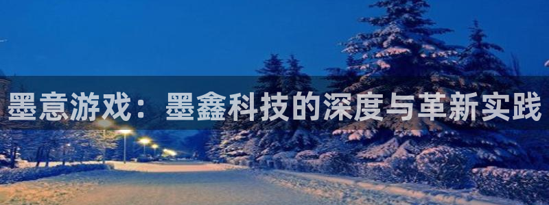多彩娱乐游戏：墨意游戏：墨鑫科技的深度与革新实践