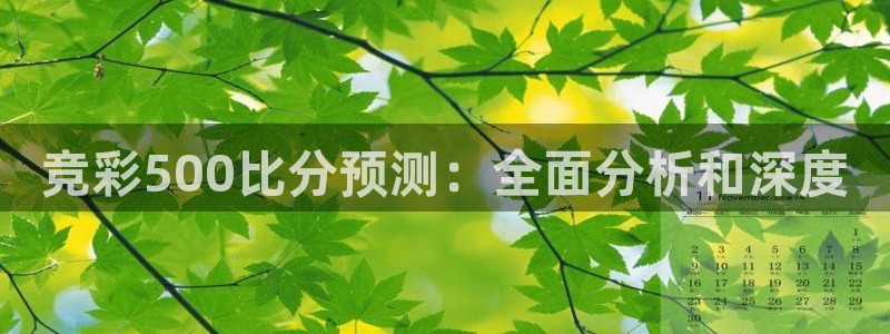 袋鼠直播体育发布v14版本.一键得好礼.org：竞彩500比分预测：全面分析和深度